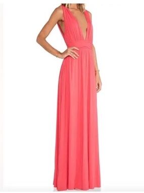 Lovers and Friends Helena Coral Maxi Dress
